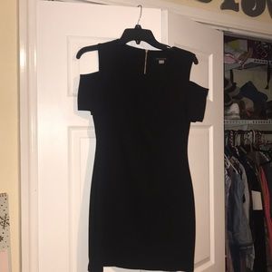 Tommy Hilfiger off the shoulder black dress